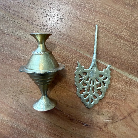 Vintage Brass Surma Kohl Applicator Antique - Picture 3 of 4